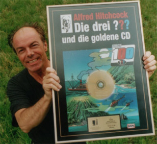 Jens-Peter Morgenstern und die goldene Die Drei Fragezeichen-CD